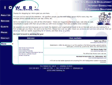 Tablet Screenshot of ioweb.com